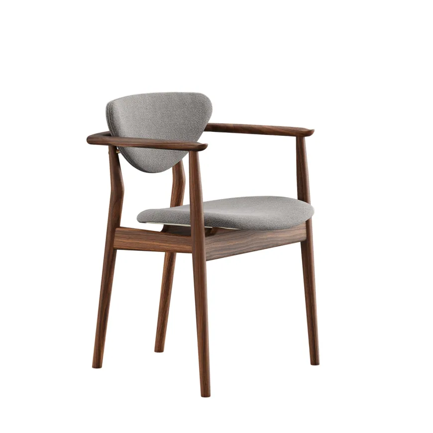 109 Armchair, valnød af Finn Juhl