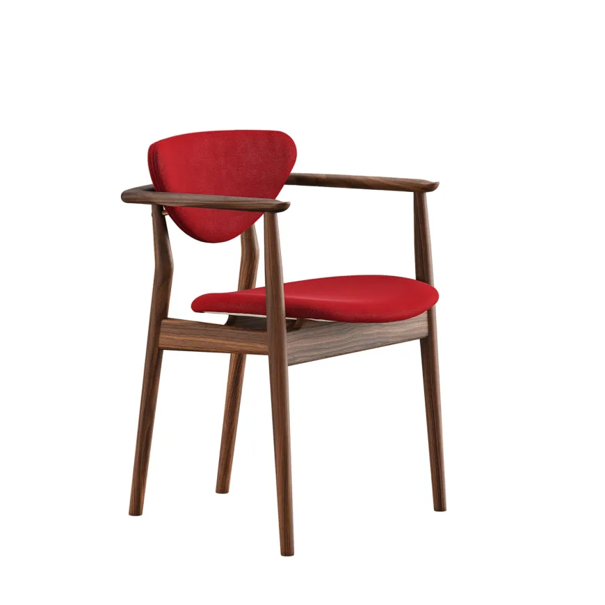 109 Armchair, valnød af Finn Juhl