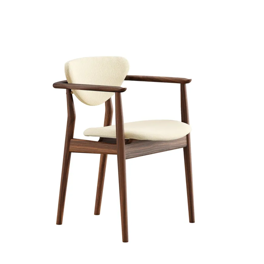 109 Armchair, valnød af Finn Juhl