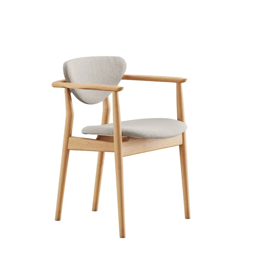 109 Armchair, valnød af Finn Juhl