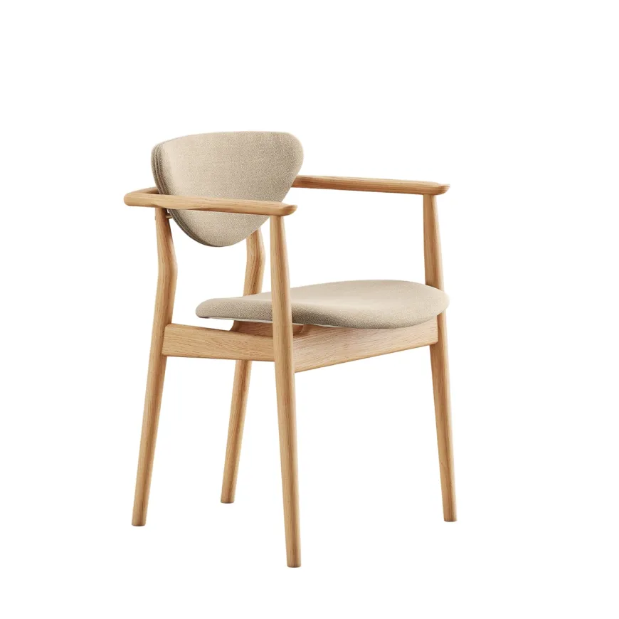 109 Armchair, valnød af Finn Juhl