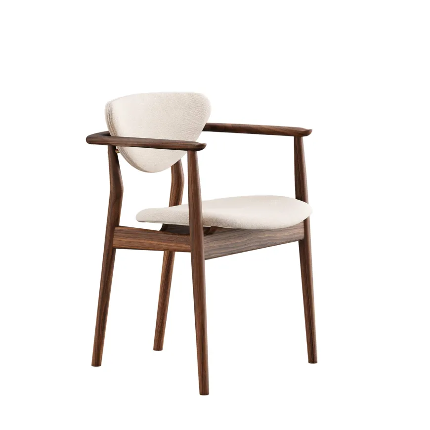 109 Armchair, valnød af Finn Juhl