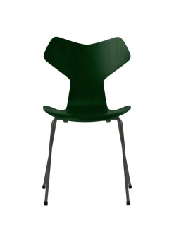 3130 Grand Prix stol i farvet ask af Arne Jacobsen
