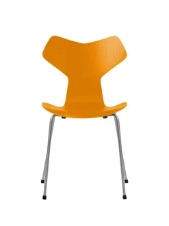 3130 Grand Prix stol i farvet ask af Arne Jacobsen