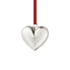 2024 Julehjerte, palladiumbelagt messing fra Georg Jensen