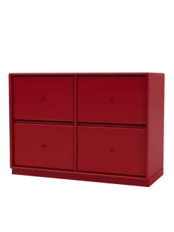 4124 kommode inkl. hjul fra Montana