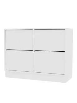 4124 kommode inkl. hjul fra Montana