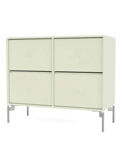 4124 kommode inkl. hjul fra Montana