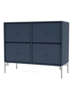 4124 kommode inkl. hjul fra Montana