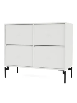 4124 kommode inkl. hjul fra Montana