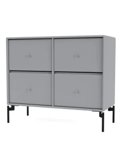 4124 kommode inkl. hjul fra Montana