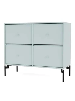 4124 kommode inkl. hjul fra Montana