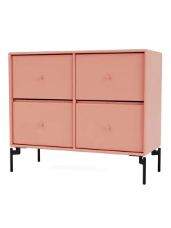 4124 kommode inkl. hjul fra Montana