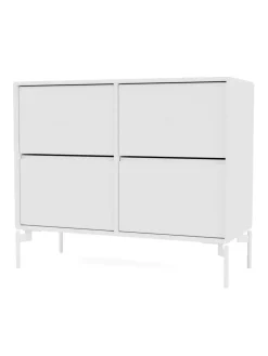 4124 kommode inkl. hjul fra Montana