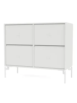 4124 kommode inkl. hjul fra Montana