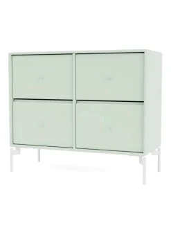 4124 kommode inkl. hjul fra Montana