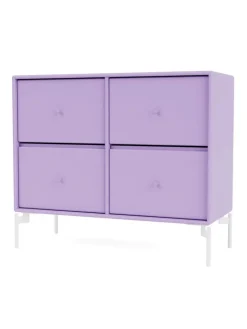 4124 kommode inkl. hjul fra Montana