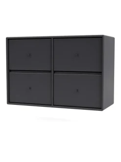 4124 kommode inkl. hjul fra Montana