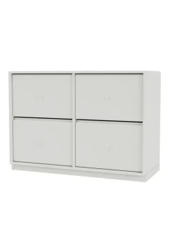 4124 kommode inkl. hjul fra Montana