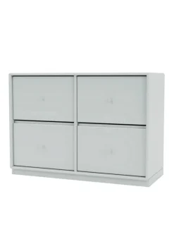 4124 kommode inkl. hjul fra Montana