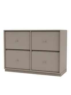 4124 kommode inkl. hjul fra Montana