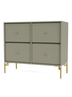 4124 kommode inkl. sokkel fra Montana