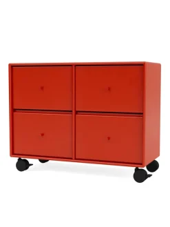 4124 kommode inkl. sokkel fra Montana