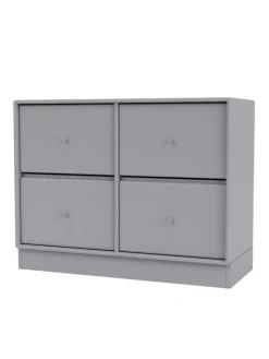 4124 kommode inkl. sokkel fra Montana