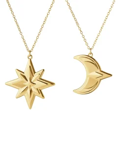 2024 Ornamentsæt, stjerne og måne fra Georg Jensen