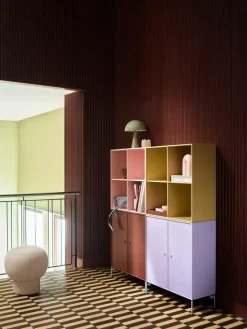 1112 reol inkl. hjul fra Montana