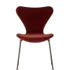 3107 Stol, fuldpolstret velour af Arne Jacobsen