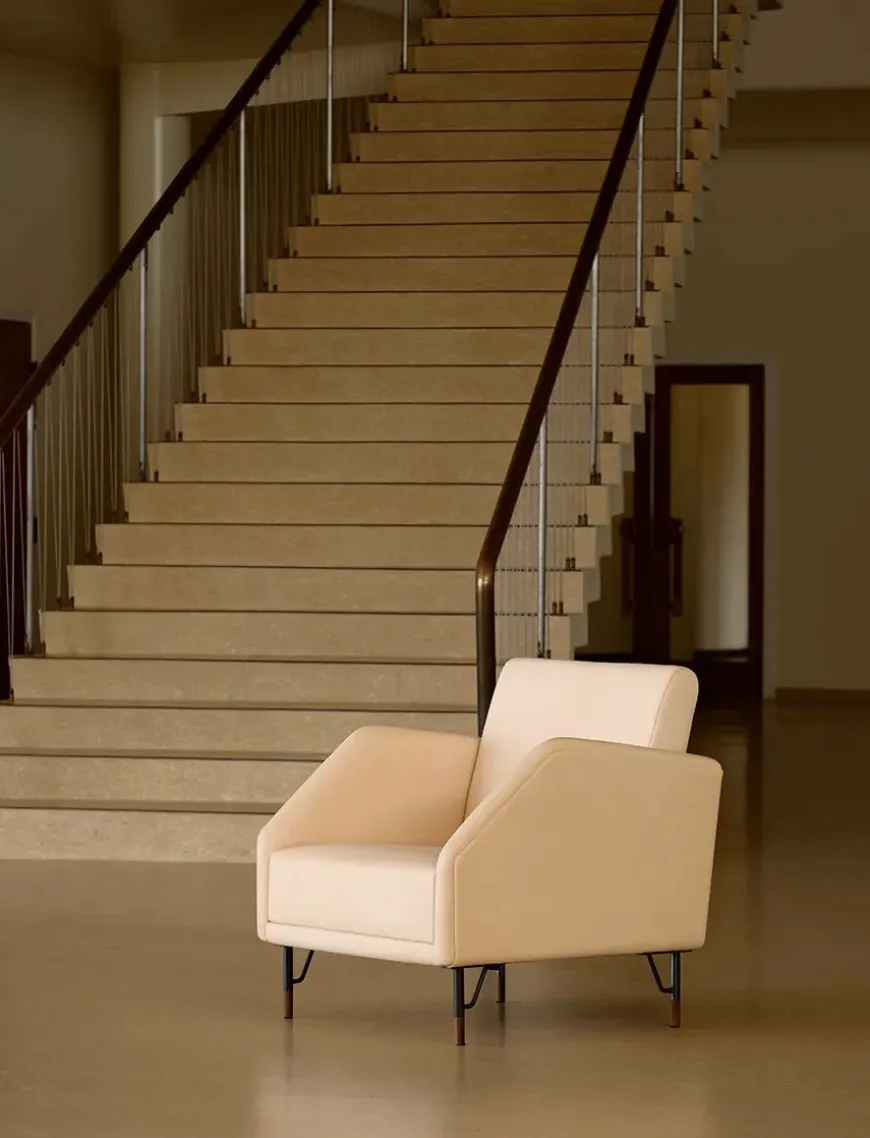 77 Stol, valnød af Finn Juhl