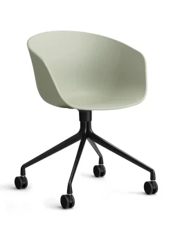 About a Chair AAC52 Forsidepolstret, hvid skal fra Hay