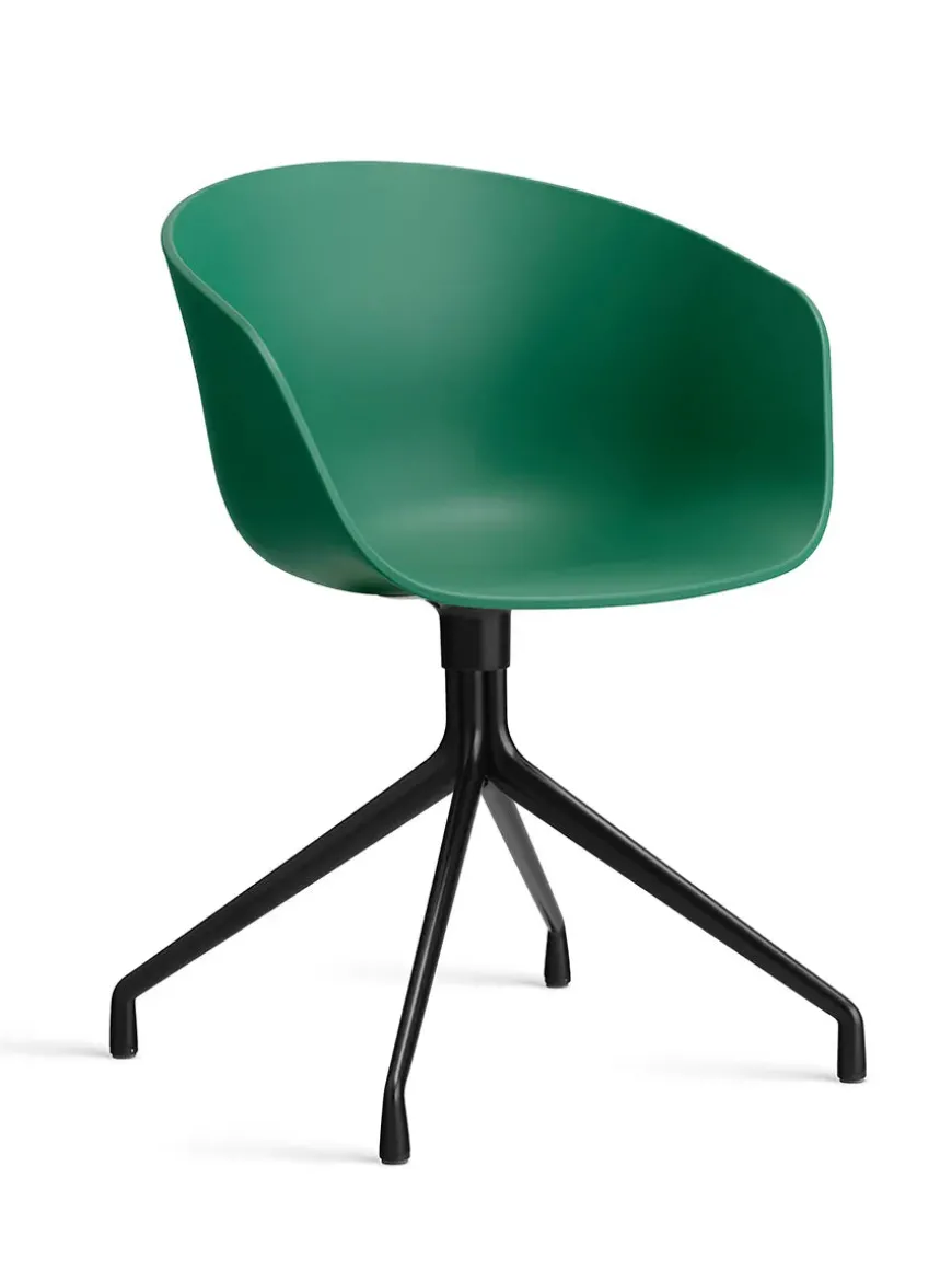 About a Chair AAC52 Forsidepolstret, hvid skal fra Hay