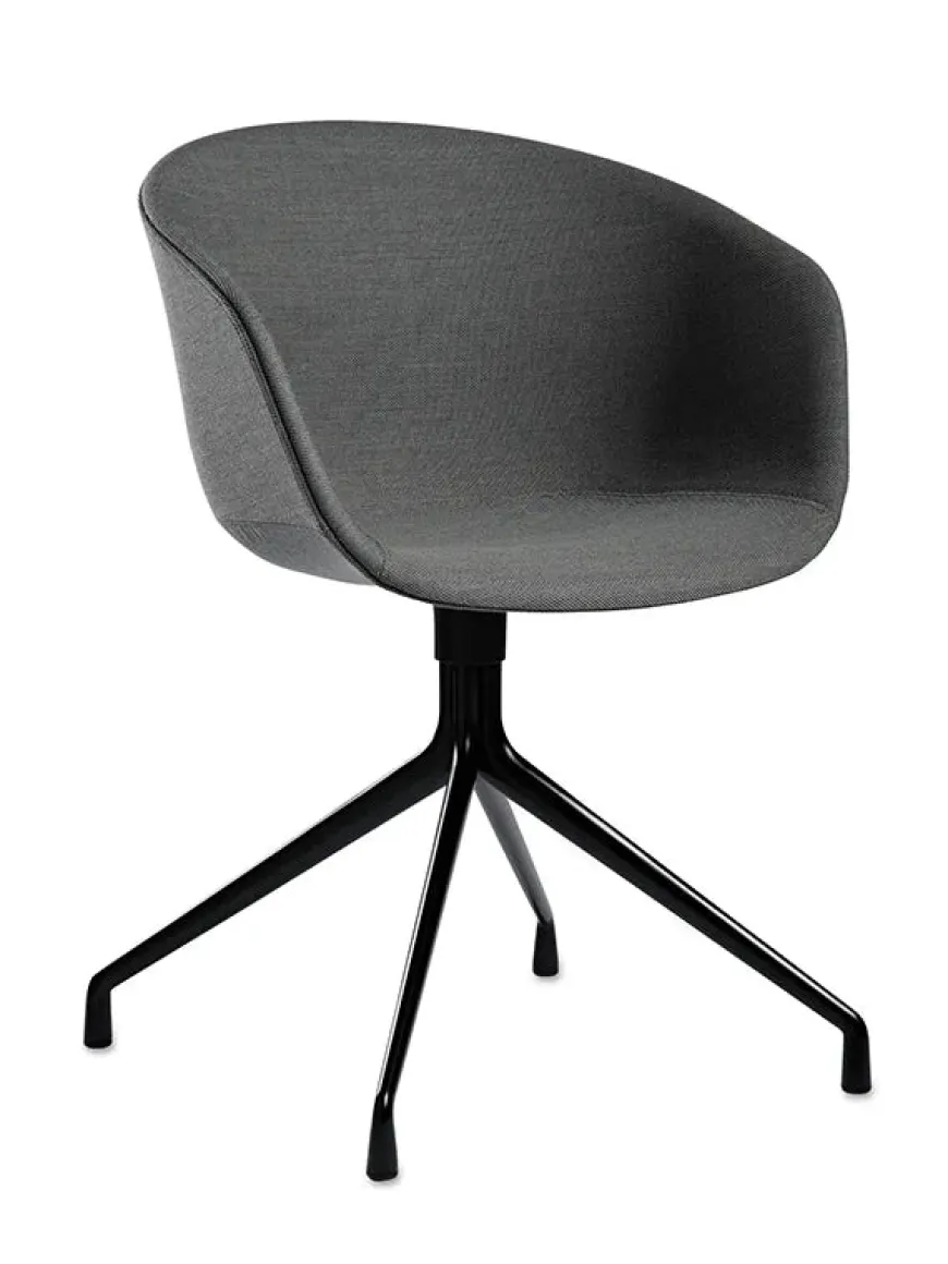 About a Chair AAC52 Forsidepolstret, hvid skal fra Hay