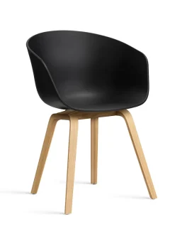 About a Chair AAC22 forsidepolstret, hvid skal fra Hay