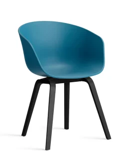 About a Chair AAC22 forsidepolstret, hvid skal fra Hay