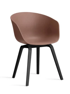 About a Chair AAC22 forsidepolstret, hvid skal fra Hay