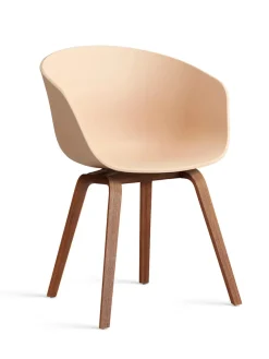 About a Chair AAC22 forsidepolstret, hvid skal fra Hay