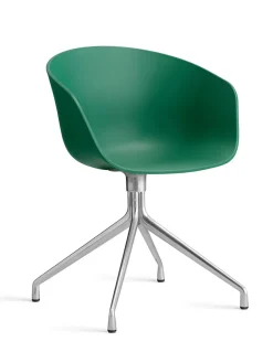 About a Chair AAC52 Forsidepolstret, sort skal fra Hay