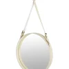 Adnet Wall Mirror Ø58 cm, cream fra GUBI