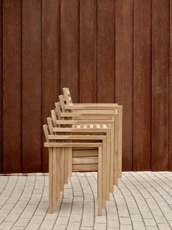 AH502 Outdoor Spisebordsstol fra Carl Hansen & Søn