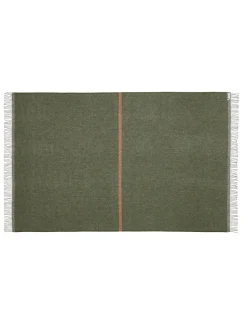 Alrø Plaid, grey navy fra Silkeborg Uldspinderi