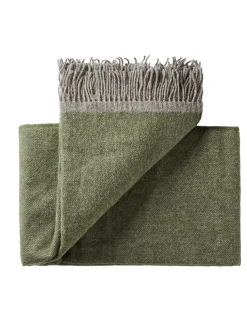 Alrø Plaid, grey shades fra Silkeborg Uldspinderi