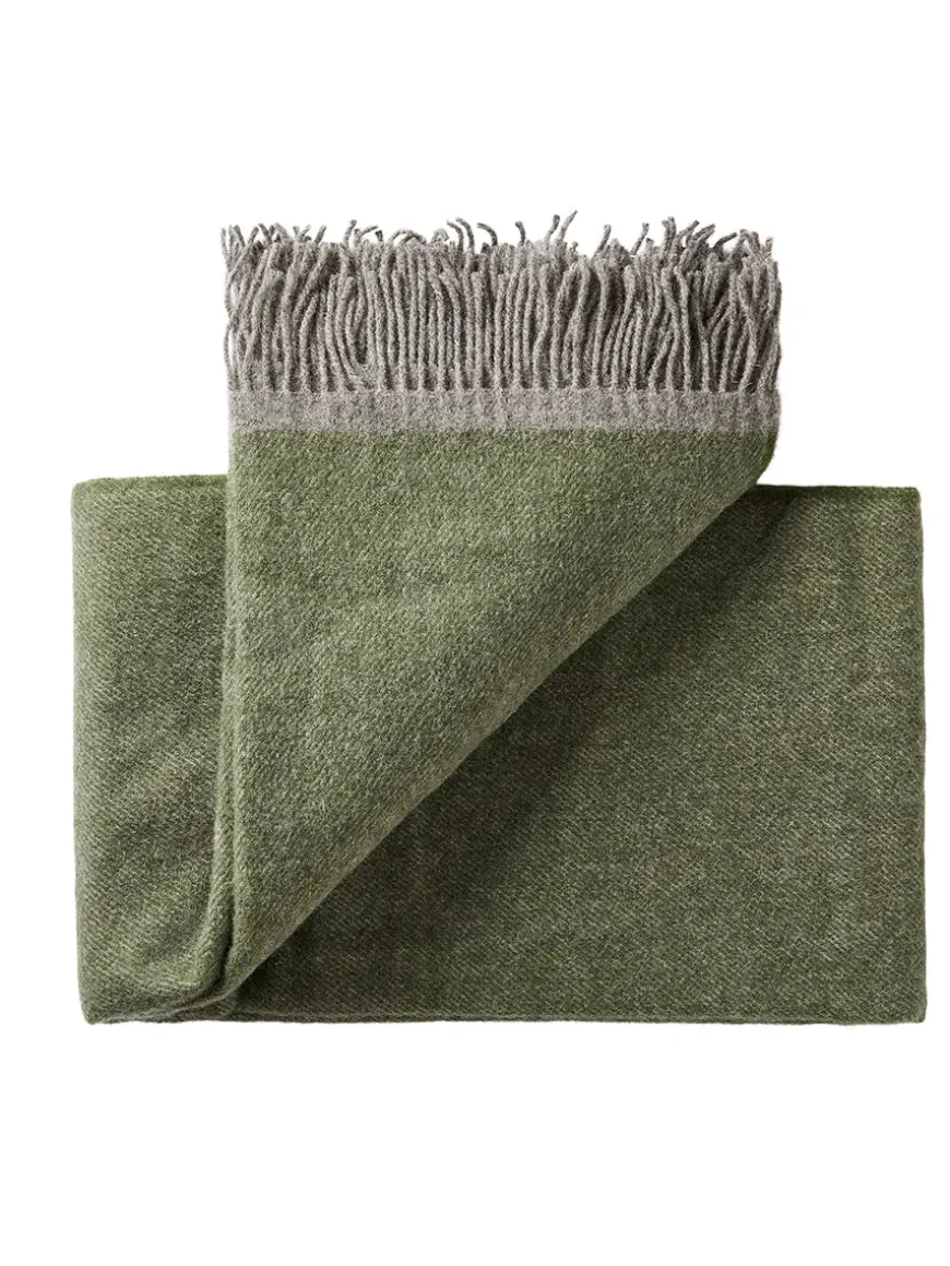 Alrø Plaid, pine forrest fra Silkeborg Uldspinderi