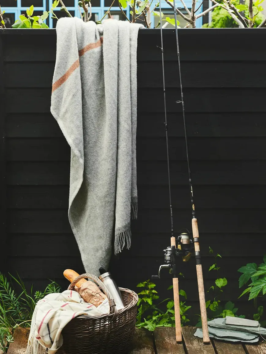 Alrø Plaid, pine forrest fra Silkeborg Uldspinderi