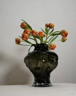 Ammonit Vase, clear fra Hein Studio