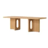 Androgyne Lounge Table, Wood fra Audo Copenhagen