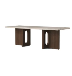 Androgyne Lounge Table, Wood fra Audo Copenhagen