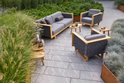 Angle 3 pers. Sofa fra Cane-line